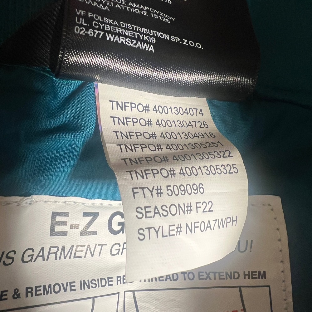 The North Face Freedom Insulated Snow Pants in Harbor Blue, Girls Size 10 Medium - Picture 9 of 16